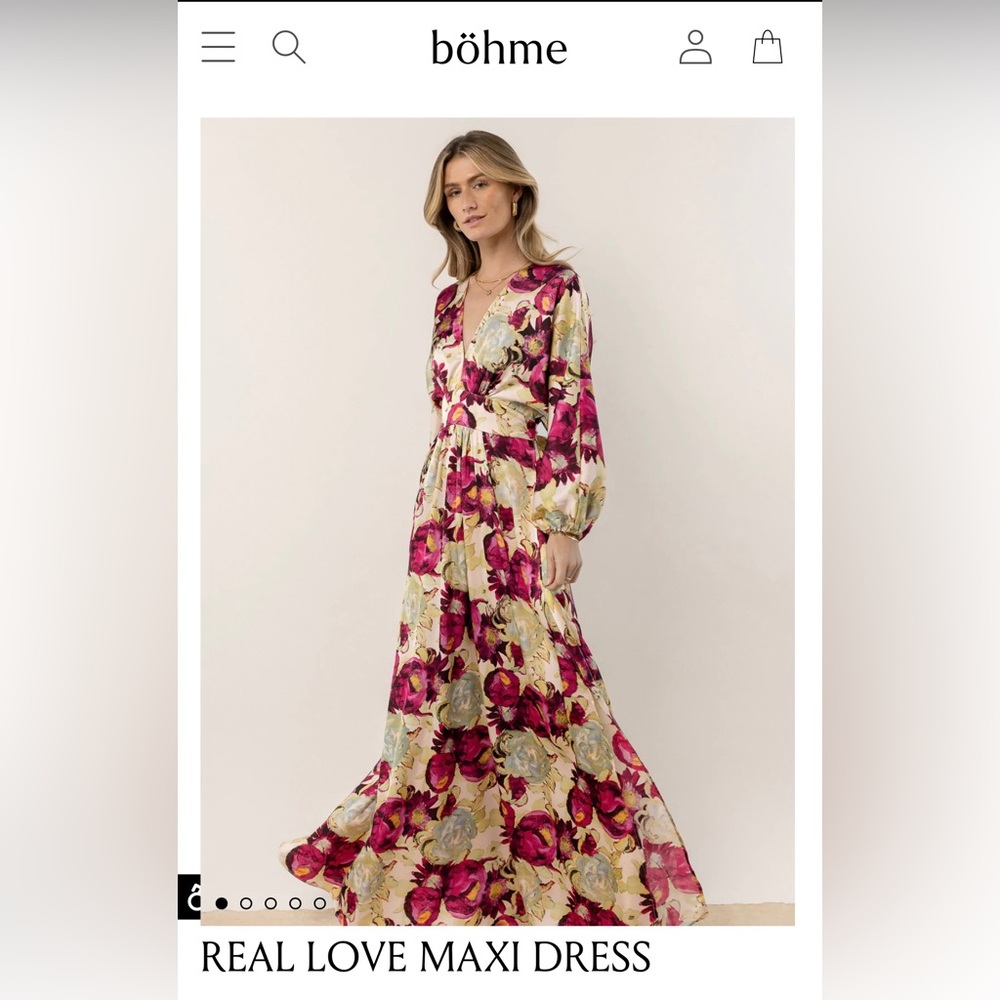 Women’s Floral Maxi Dress